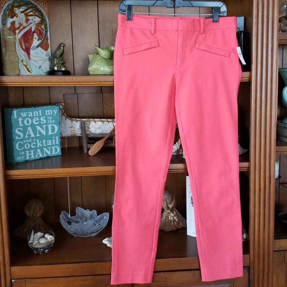 Gap skinny ankle mid rise two way stretch